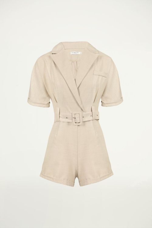 beige playsuits