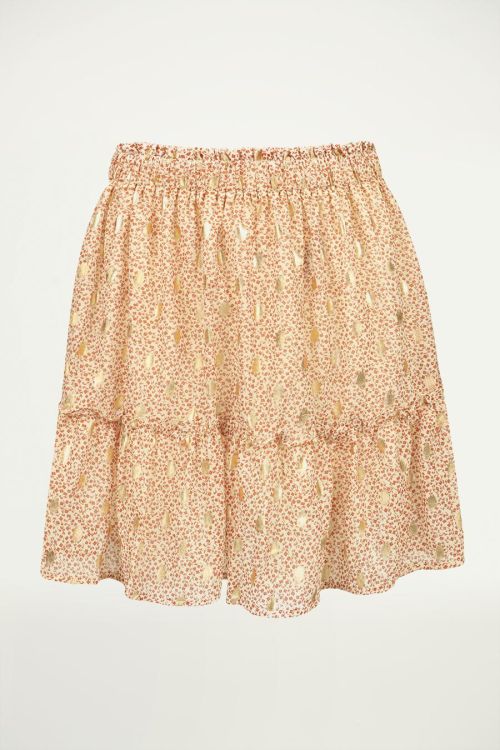 Beige rok bohemian, boho rok