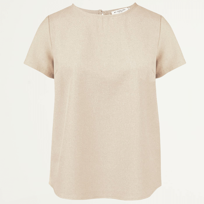 Beige top casual, casual top