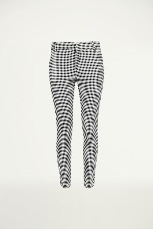 Geruite broek zwart wit, Pantalon