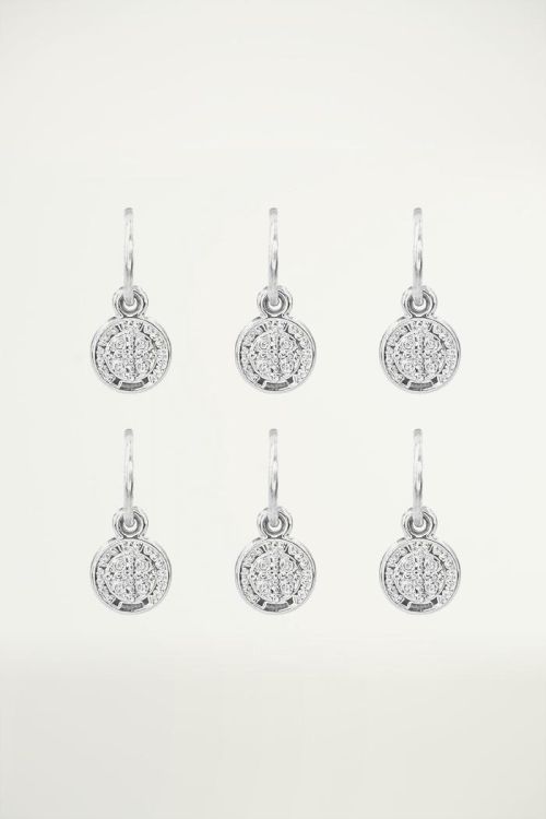 Haar sieraden ringetjes muntje, Haaraccessoires