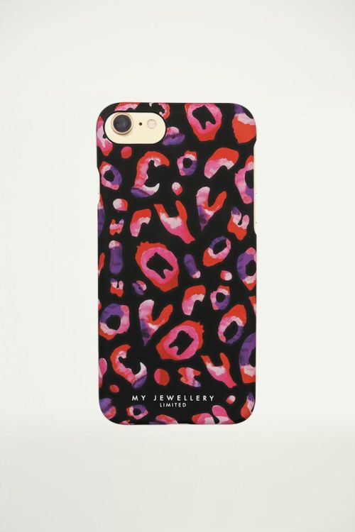 Hardcase Luipaardpint Zwart, Telefoonhoesjes