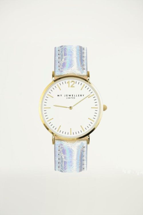 Horloge holographic goud, Horloges