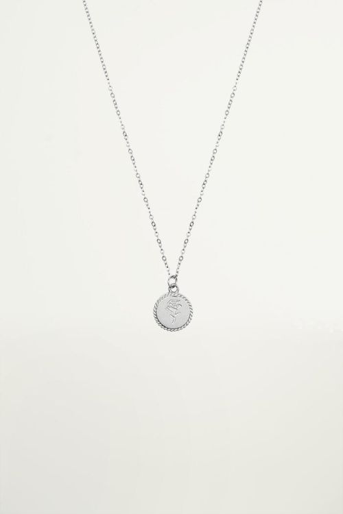 Ketting Rond Roos, ketting met hanger
