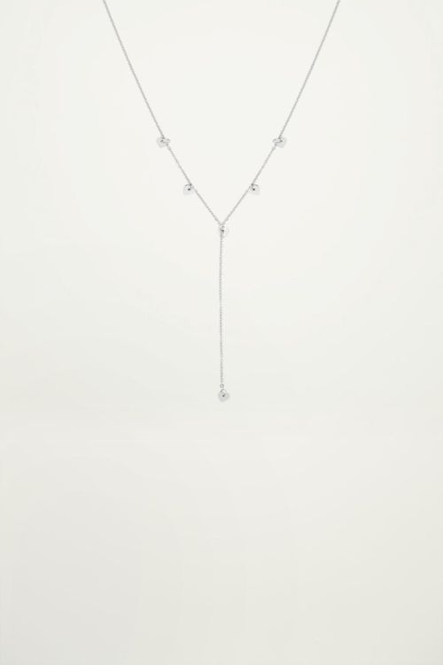 Ketting Y-vorm hartjes, minimalistische ketting