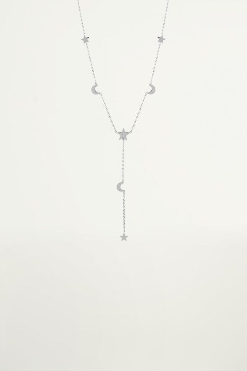 Ketting Y vorm met figuurtjes