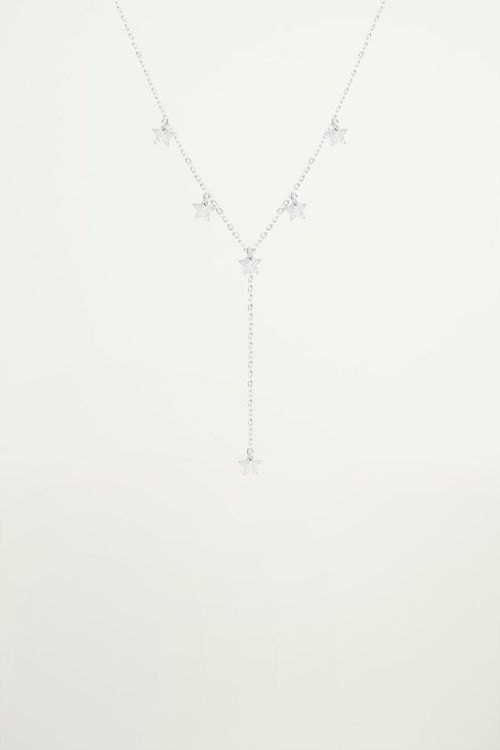 Ketting Y-vorm sterretjes, minimalistische ketting