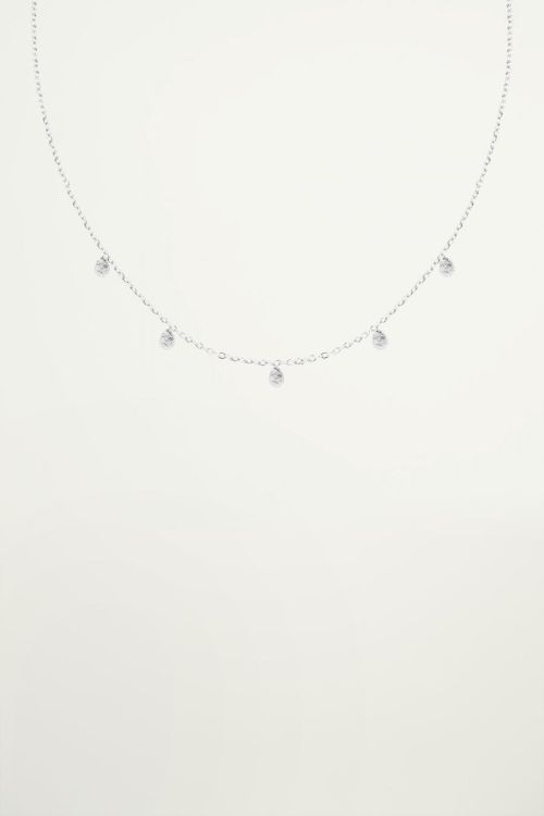 Ketting met druppels, bedel ketting
