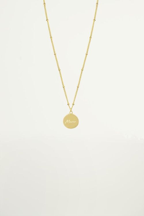 Ketting met hanger quote, minimalistische ketting