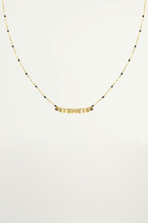 Kralenketting kleine muntjes