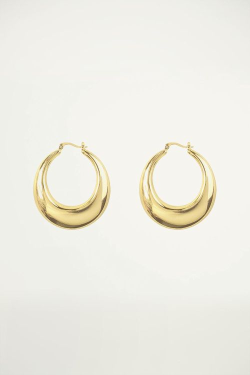 Medium 70’s drop earrings gloss