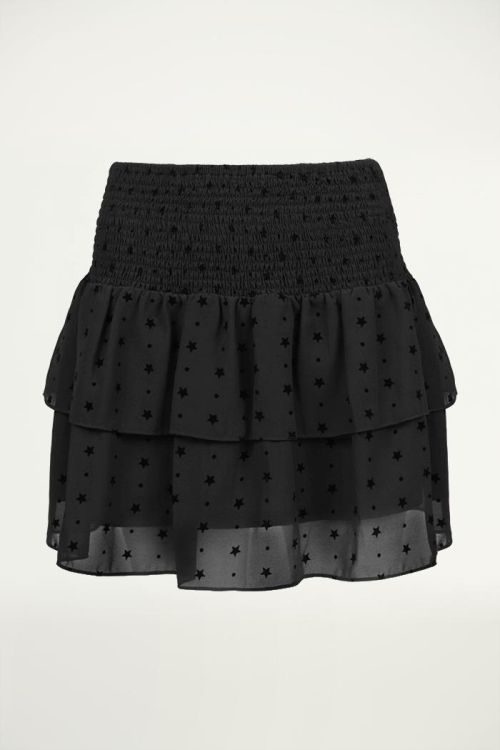 Mesh Rokje met Sterren Zwart, Rokjes