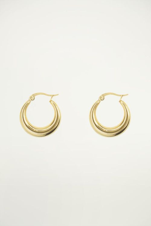 Basic small earrings, hoop earrings