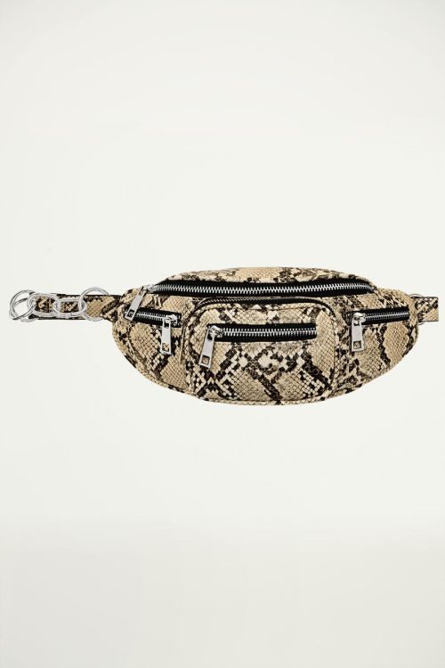 Snake print bum bag, snake bum bag