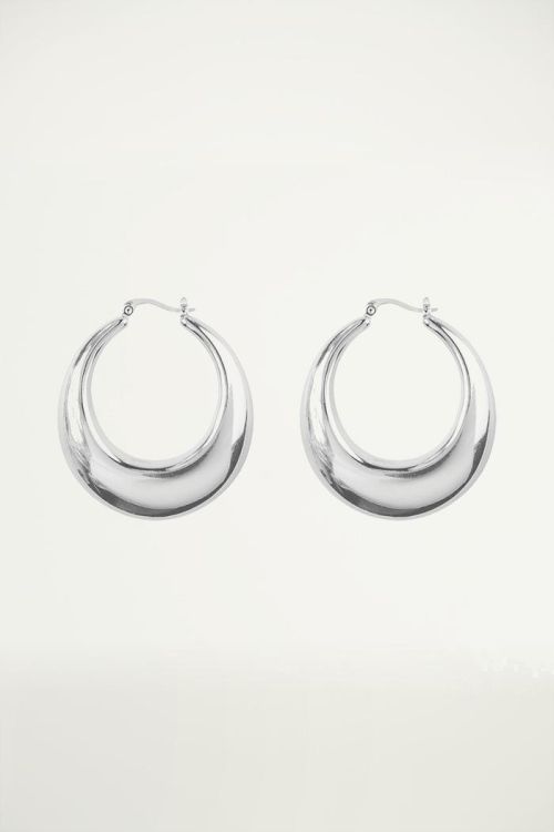 Statement oorbellen goud zilver, Oorhangers