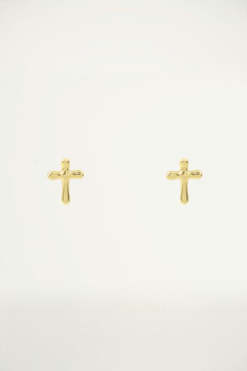 Studs klein kruisje, Oorknopjes kruis