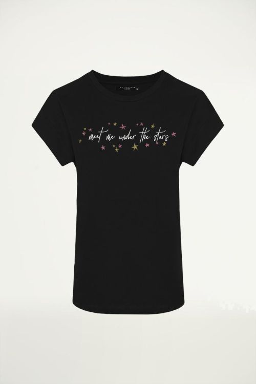 T-shirt met tekst en sterren, shirts