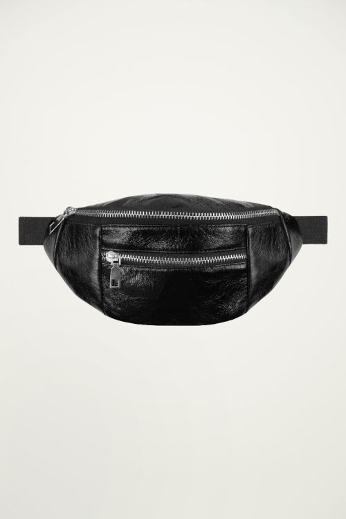 Zwart heuptasje lak, bumbag My Jewellery