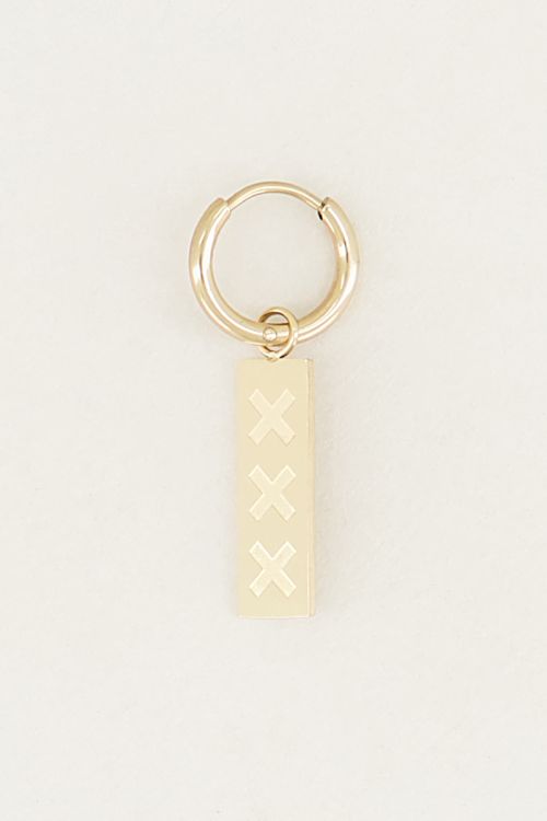 One piece oorbel Amsterdam, one piece oorbellen