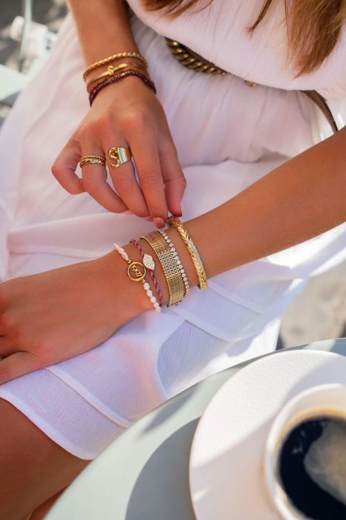 Armband jaartal parels | Armbanden | My Jewellery