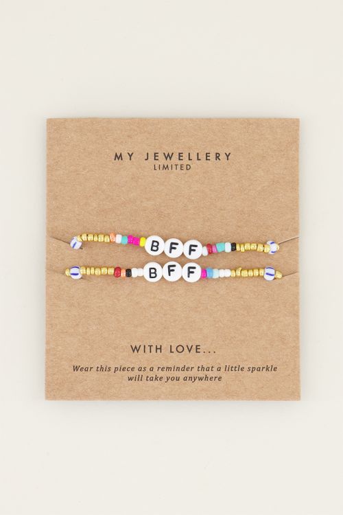 Armbandenset BFF | Kralen armbanden My Jewellery