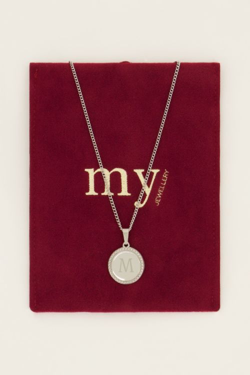 Atelier ketting met ronde bedel lang | My Jewellery