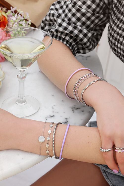 Bangle geribbeld smal | Bangles | My Jewellery