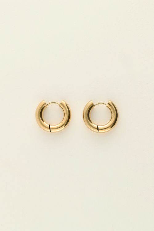 Basic wide hoop earrings | My Jewellery