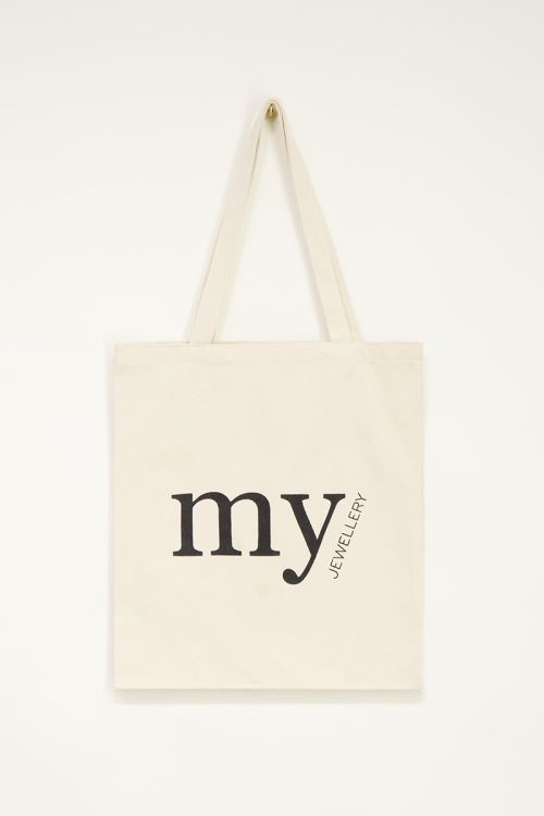 Beige tote bag My Jewellery | Tas | My Jewellery