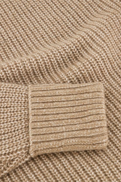 Beige midi dress knitted | My Jewellery