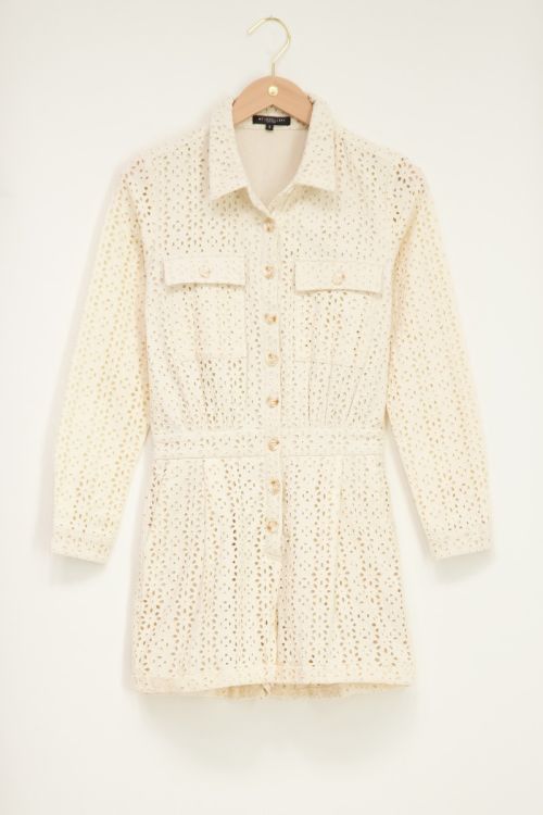 Beige playsuit crochet | My Jewellery