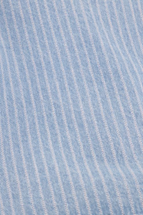 Blue wide leg jeans with stripes | My Jewellery