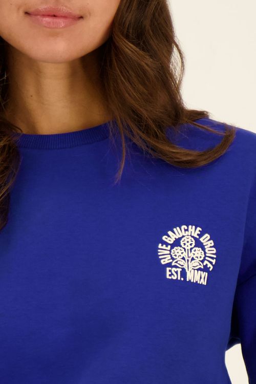 Blue Rive Gauche Droite sweater | My Jewellery
