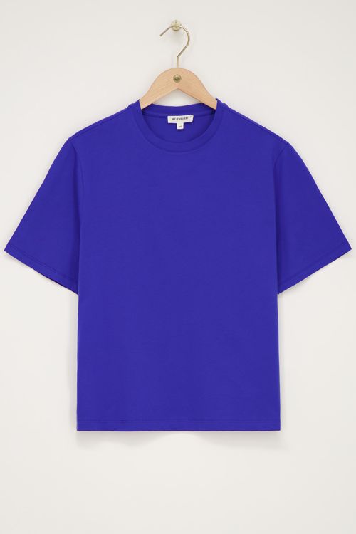 Blue T-shirt "Amour" | My Jewellery