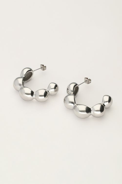 Bold hoop earrings Nicky | My Jewellery