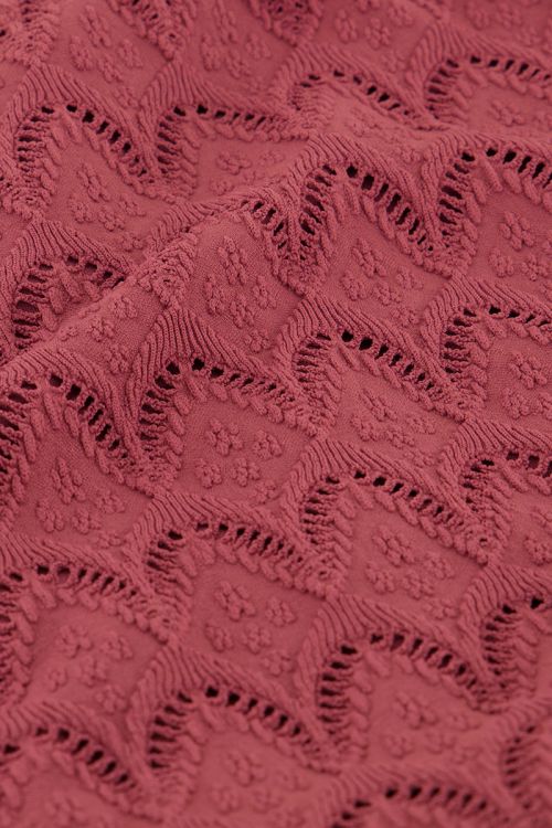 Bordeaux red wrap bikini top | My Jewellery
