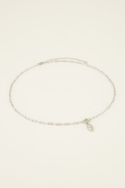 Chain necklace with clasp & beetle charm | My Jewellery