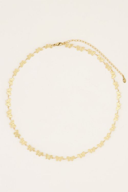Choker met vlinders