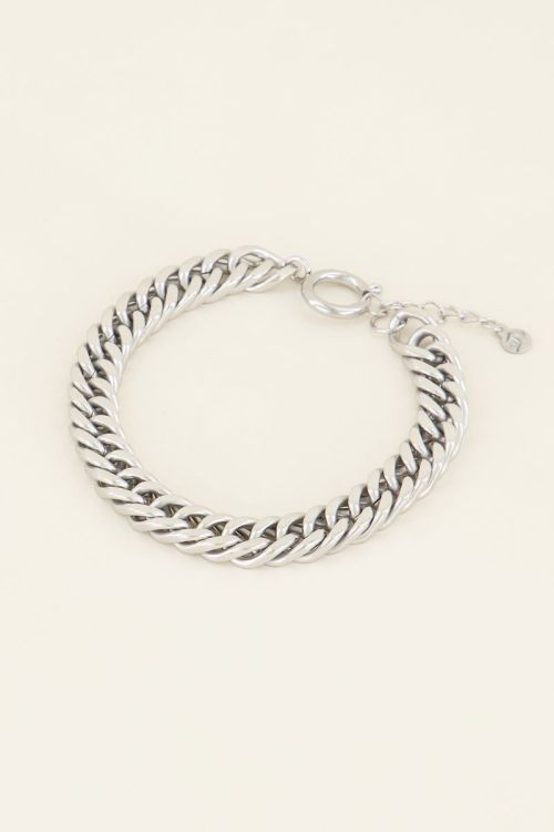 Chain armband ronde sluiting | My Jewellery