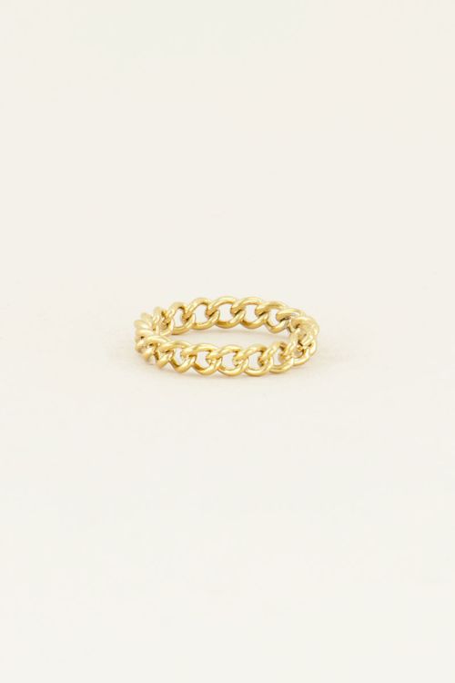 Ring with small chain links | Ring with chain links | My Jewellery 