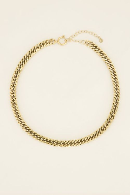Chain necklace with round closure | My Jewellery