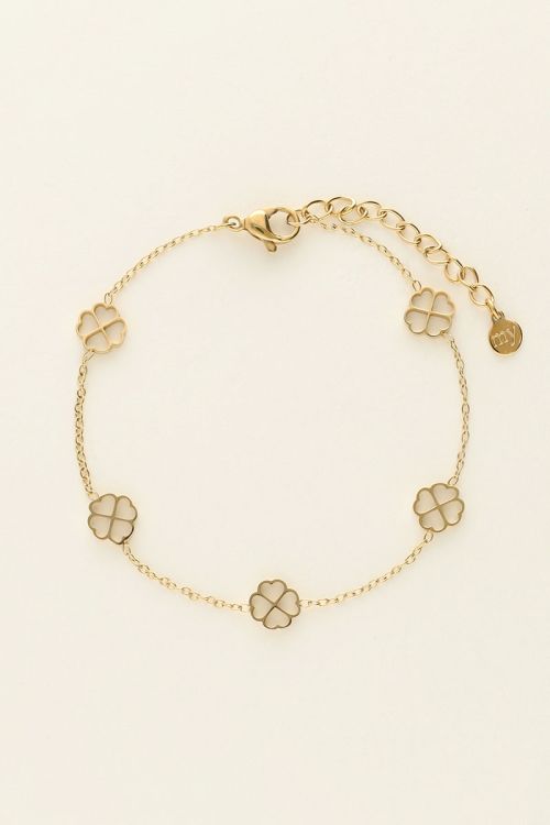 Bracelet with clovers | My Jewellery