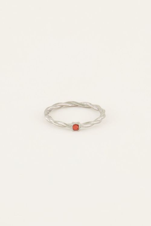 Single pomegranate ring