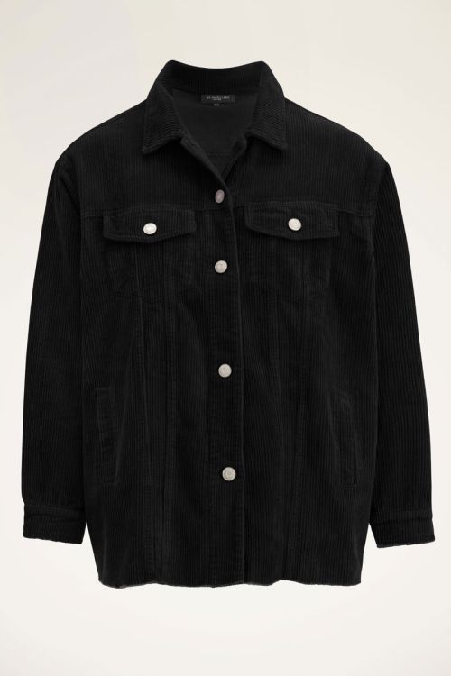 Black oversized corduroy jacket | Jackets | My Jewellery