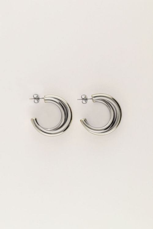 Earrings with crossover | My Jewellery