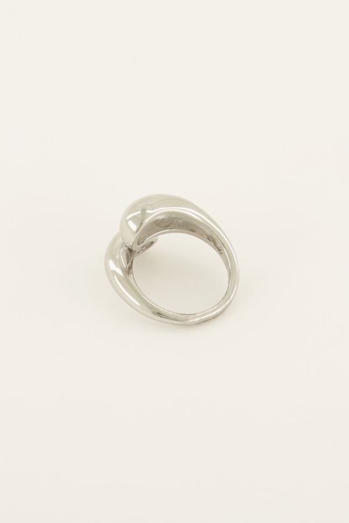Ring met wikkel & bolling | My Jewellery