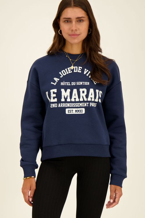 Navy blue sweater La Marais | My Jewellery