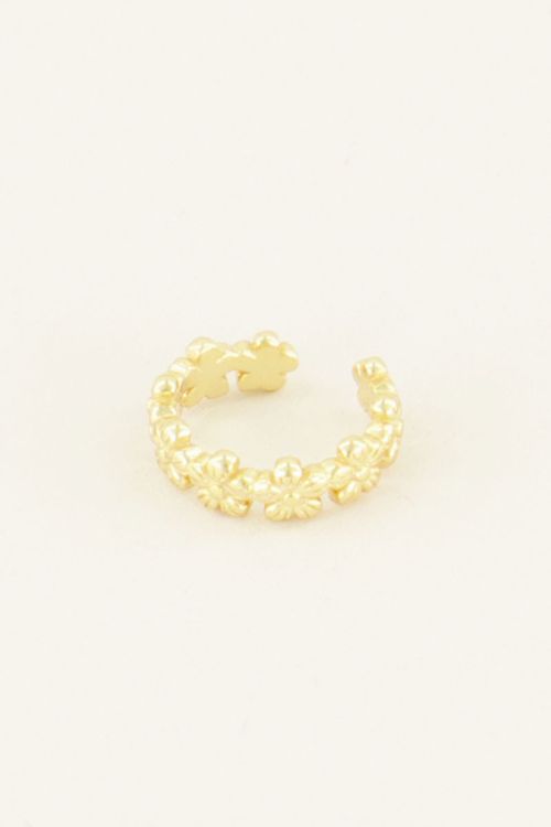 Wildflower ear cuff groot | Ear cuffs | My Jewellery