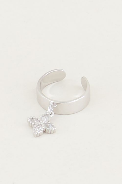 Ear cuff hanging star, ear cuff