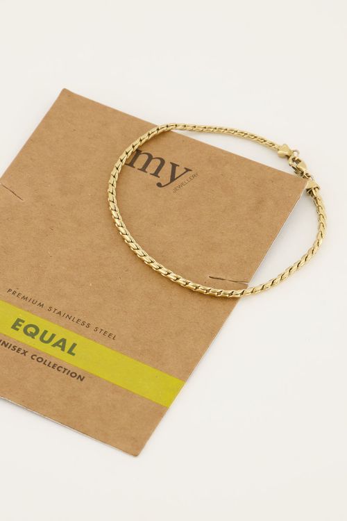 my-jewellery.com | Equal Armband schräge Glieder